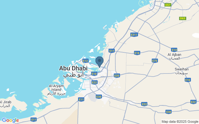 Kaart met locatie Ferrari World